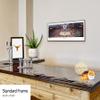 Texas Longhorns Basketball - 40.25x13.75-inch Standard Framed Print by Blakeway Panoramas view 4