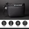 Club Scrub Golf Club and Golf Ball Cleaning Bag, Waterproof Clean Face Technology Liner, Perfectly Dry Neoprene Exterior, Detachable Clip, Machine Washable, Cleans Club Grooves, Black view 2