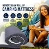 Foamma 3" x 30" x 75" High Density Roll-Up Camping Mattress with Water Resistant Zipper Cover, Foldable and Portable for Camping, RV Bunk, Tent, Guest Bed, Outdoor and Dorm, CertiPUR-US Certified Foam view 2