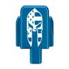 NDZ Performance Rear Slide Cover Plate for Sig P320 Series 9mm .40 .357 .45 ACP Laser Engraved Anodized Aluminum in Blue, Made in The USA - Spartan Helmet US Flag view 1