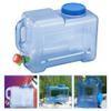 Veemoon Water Gallons Case 6 Camping Water Container with Spigot for Outdoor Camping view 3