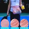 TOPJUM Tennis Ball Holder, Pickleball Ball Wasit Pouch for Women & Men, Holding 8 Tennis or Pickleball Balls, Tennis & Pickleball Accessory (Pink) view 2