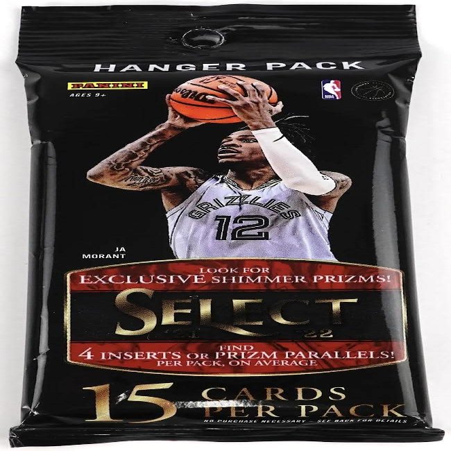 2021-2022 Panini Select Basketball Hanger Pack - 15 Trading Cards per Pack
