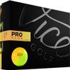Vice Golf Limited Edition Pro Plus Golf Balls (Shade Yellow Orange) view 1