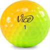 Vice Golf Limited Edition Pro Plus Golf Balls (Shade Yellow Orange) view 2