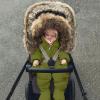 Baby Girls Boys Romper Set Warm Hooded Snowsuit Jumpsuit Down Coat Romper Padded Outwear Jacket (Green-b, 3-6 Months) view 2
