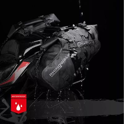 Waterproof Heavy Duty Motorcycle Bicycle Rear Rack Pannier Saddle Bag