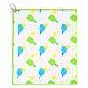 Millie Rose Pickleball Towels in Fashionable Prints - Cute 15x17 inch Microfiber & Cotton Athletic Towels with Carabiner Clip - Pickleball Accessories, Pickleball Gifts (Pickleball is Life) view 1