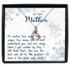 zapbest Rising Phoenix Necklace Luxury Box You Are The Best Mom In The World, Mother Necklace, Birthday Necklace For Mom, Mothers Day, From Son, Daughter, R view 1
