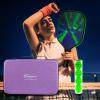 PickleStar LED Light Up Pickleball Balls, Offcial Size Outdoor 40 Holes Green PickleBalls with Green Light 4 Pack LED Light Up Pickle Balls, 6 Batteries Included, for Pickleball Lovers view 4