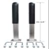 Extreme Max 3005.3787 Heavy-Duty 30" Pontoon Trailer Guide-Ons with Non-Marking Coating for 3" Trailer Frames - Includes 2 Guide-Ons view 3