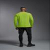 Expert Brand USA-Made Men's Oxymesh Dry Fit Athletic Long Sleeve Shirt, Key Lime Green, XS view 3