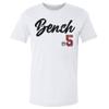 500 LEVEL Johnny Bench Shirt (Cotton, XX-Large, White) - Johnny Bench Cincinnati Script view 1