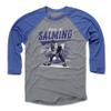 500 LEVEL Borje Salming 3/4 Sleeve T-Shirt (Baseball Tee, XXX-Large, Royal/Heather Gray) - Borje Salming Toronto Comet WHT view 1