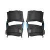 TSG Knee Pads Force III A, Skateboard, Hardshell, EVA and ACF Foam, Protective Gear, Crash Protection, Replaceable PE Cap, Tear Resistant Nylon, Open Back, Adults, Black view 2
