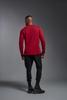 Expert Brand USA-Made Men's Oxymesh Dry Fit Athletic Long Sleeve Shirt, Red, 3XL view 3