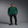 Expert Brand USA-Made Men's Oxymesh Dry Fit Athletic Long Sleeve Shirt, Forest Green, 4XL view 2