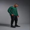 Expert Brand USA-Made Men's Oxymesh Dry Fit Athletic Long Sleeve Shirt, Forest Green, 4XL view 4