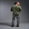 Expert Brand USA-Made Men's Oxymesh Dry Fit Athletic Long Sleeve Shirt, Military Green, XS view 3
