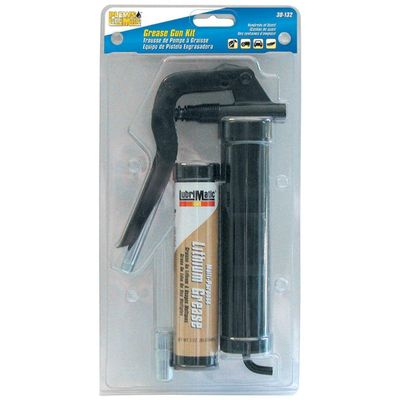 ARC-POWER Tools (PLW30-132) Pistol Grease Gun Kit w/ 3-1/2" Ext & 3oz Cart