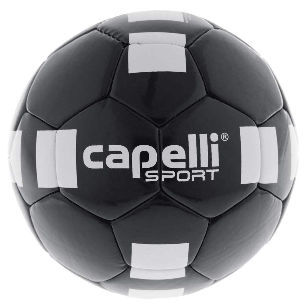 Capelli Sport 18-Inch Mini Training Soccer Ball for Drills, Skill Building and Footwork, Youth and Adult Players, Black