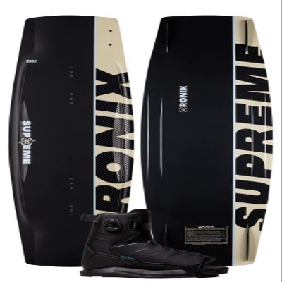 Ronix Wakeboard Package 145 - Supreme Wakeboard w/ Anthem Boa Boot - 7.5-11.5