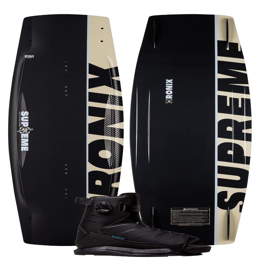 Ronix Wakeboard Package 145 - Supreme Wakeboard w/ Anthem Boa Boot - 7.5-11.5