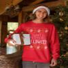 ALLNTRENDS All I Want For Christmas Is Halloween Ugly Sweater Adult Unisex Funny Xmas Sweatshirt (L, Irish Green) view 4
