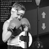 Punching Bag, Reflex Bag Boxing for adults kids, Boxing Bag Fitness Reflex Bag Boxing Punch Bag Household Boxing Ball Reaction Target Free Height Adjustment Punching Bag Free Standing Sandbag,Yellow,9 view 4