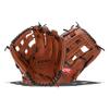Rawlings R9 13" Slow Pitch Softball Glove: R9SP130-6DB Right Hand Thrower view 1