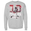 500 LEVEL Artemi Panarin Sweatshirt (Crew Sweatshirt, XX-Large, Heather Gray) - Artemi Panarin New York Landmark WHT view 1