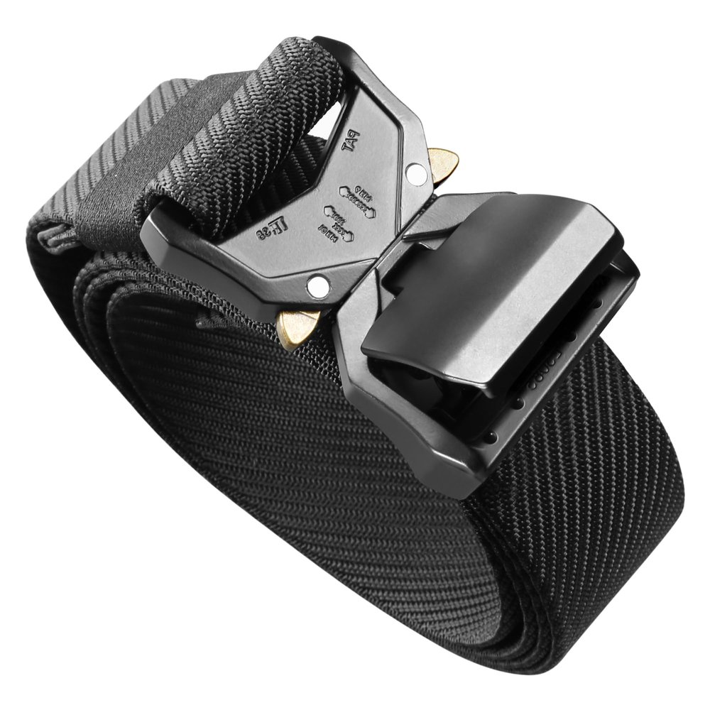 TACTICAL BIRD Military Hiking Rigger 1.5" Nylon Web Work Belt with Heavy Duty Quick Release Buckle