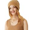 Autumn Winter Women Hats 100% Cashmere Knitted Headgears Soft Thick Warm Girl Cap ka qi One Size view 1