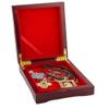 Needzo Holy Trinity Icon Box, Old Testament Trinity Three Angels Box For Rosary, Prayer Beads, Jewelry 5 Inch, Religious Gifts For Woman Man view 4