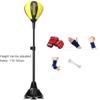 Punching Bag, Reflex Bag Boxing for Adults Kids, Boxing Bag Fitness Reflex Bagboxing Punch Bag Household Boxing Ball Reaction Target High-Speed Rebound Boxing Speed Ball Free Height Adjustment (Color view 2