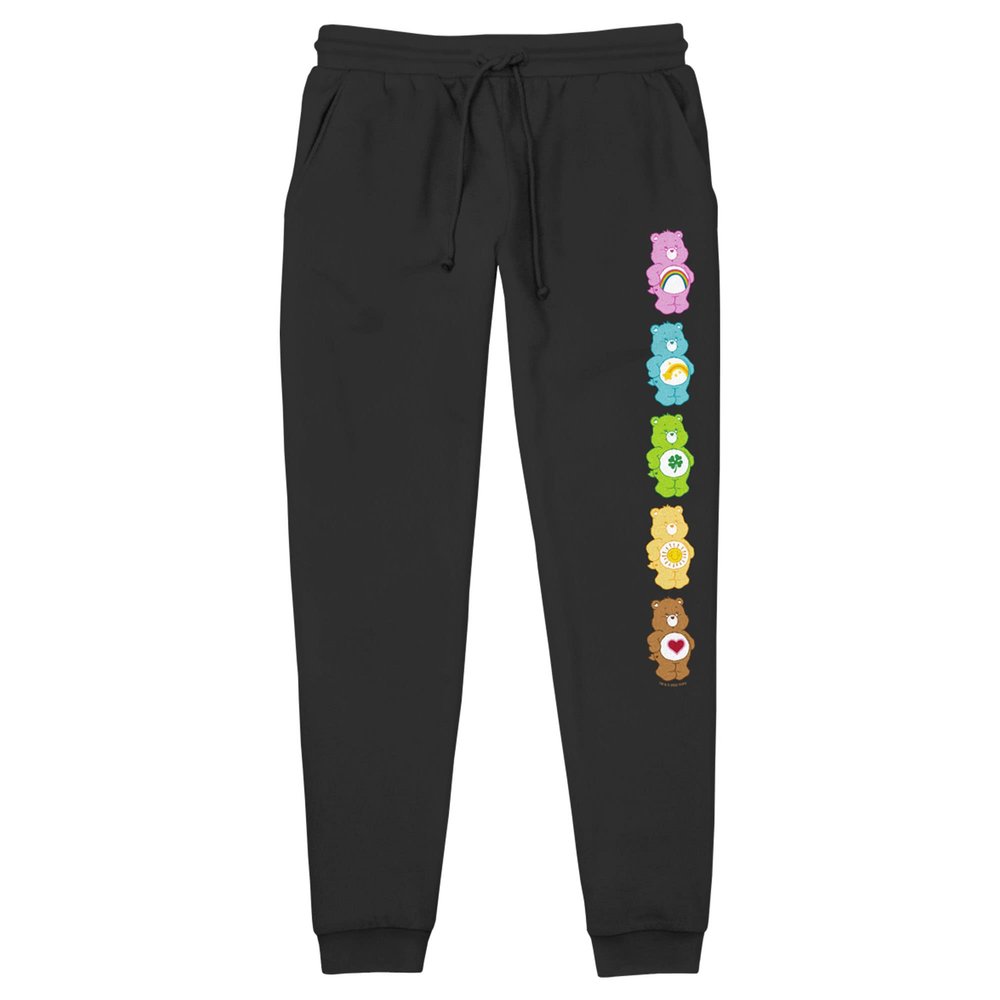 Care Bears Men's BEARS TOGETHER Joggers, Black, Small