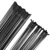 10pcs Stainless Steel Strut 14G Spokes Black Lightweight J-Bend/Straight Pull Bicycle Spokes 204-302mm Length W/Splices (Color : 248mm)