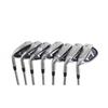 AGXGOLF Men's Left Hand Regular Flex, 2X-Tall +2 Inch Length Wide Sole Irons Set (Nine Clubs) + Wide Sole #3, 4, 5, 6, 7, 8 & 9 Irons + Wide Sole Pitching Wedge + Bonus Sand Wedge; US Built view 1