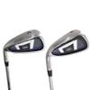 AGXGOLF Men's Left Hand Regular Flex, 2X-Tall +2 Inch Length Wide Sole Irons Set (Nine Clubs) + Wide Sole #3, 4, 5, 6, 7, 8 & 9 Irons + Wide Sole Pitching Wedge + Bonus Sand Wedge; US Built view 3