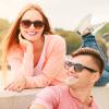 Geopty 12 Pack Colorful Party Sunglasses Bulk, Retro Neon Cheap Sunglasses for Women Men Party Favor Supplies view 4