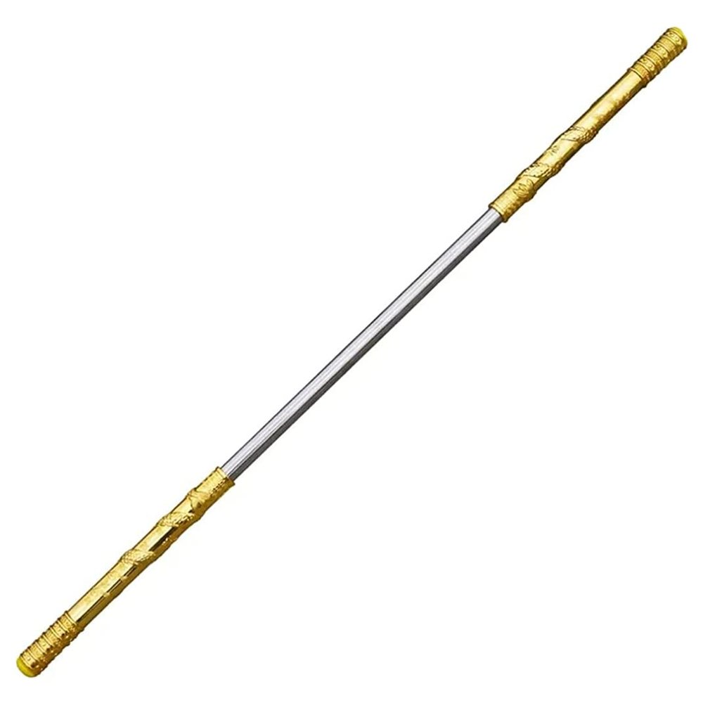damdos Halloween Prop 40" Cosplay Golden Wukong Ruyi Jingu Bang,for Wukong Cudgels Sticks,PU Foam Role Play Xmas Birthdays Gifts (Cudgel)