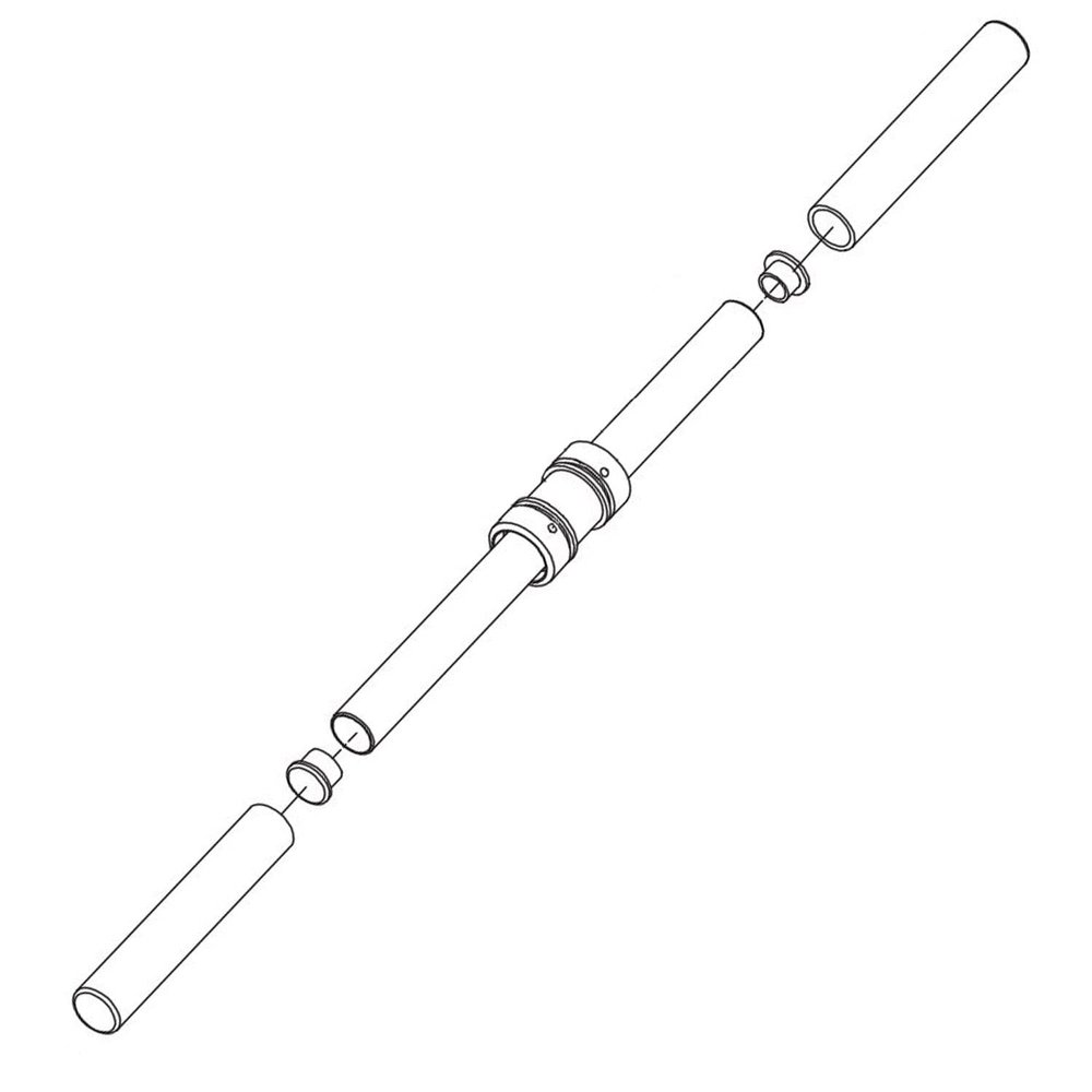 Handlebar Set Assembly 1000426733 Works with HZ Fitness Oxford 6 - AR53 3 - AR52 Rower