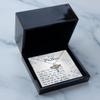 zapbest Cross Dancing Necklace Luxury Box You Are The Best Mom In The World, Mother Necklace, Birthday Necklace For Mom, Mothers Day, From Son, Daughter, Cr view 2