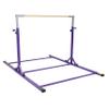 Z Athletic Flyaway Duo Adjustable Horizontal Bar, Purple view 1