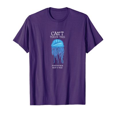Portuguese Man O' War Jellyfish Atlantic Pacific Florida T-Shirt