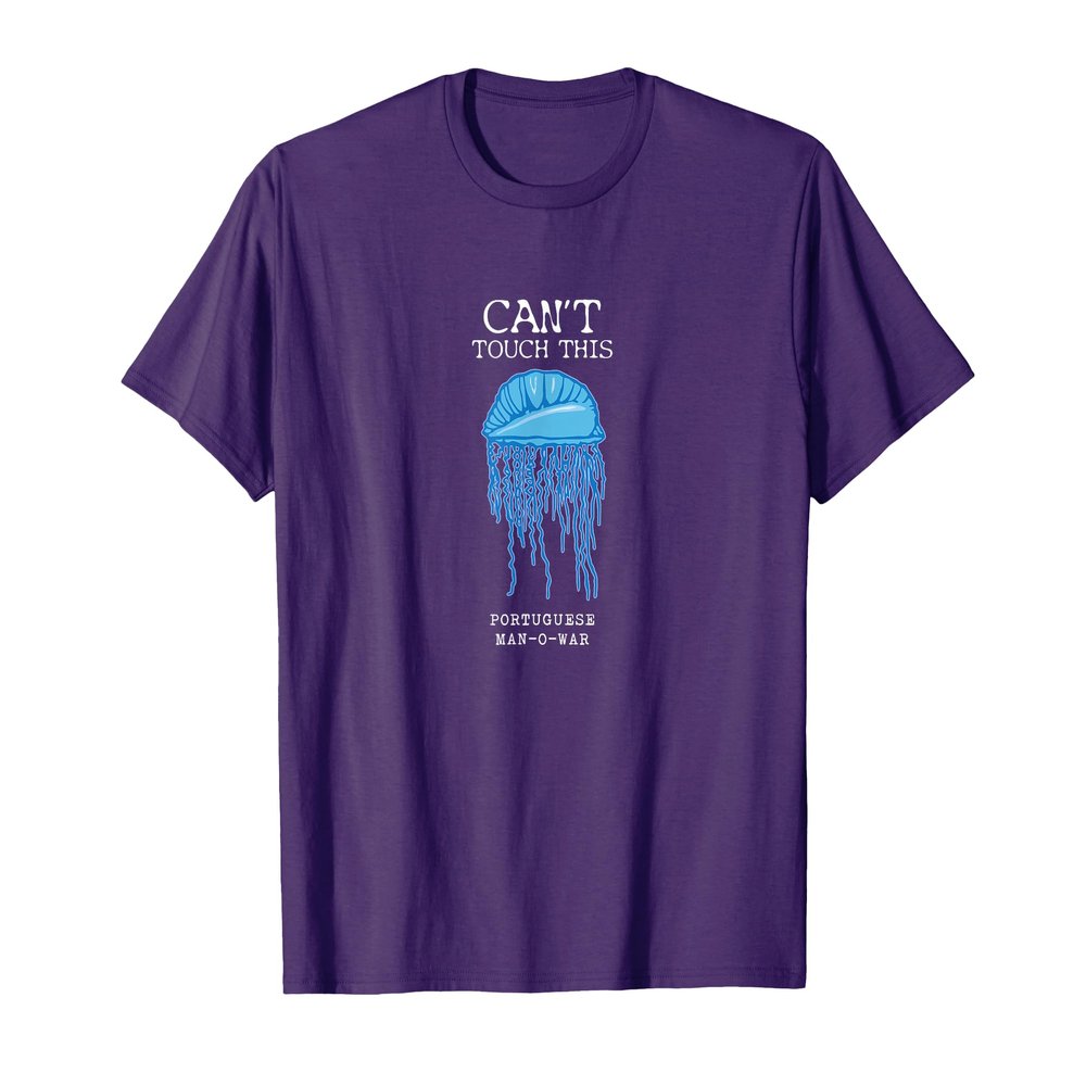 Portuguese Man O' War Jellyfish Atlantic Pacific Florida T-Shirt