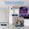 SereneLife Professional Non Slip Dancing Pole Set, Adjustable Height, Adjustable Fitness Pole, Great for Training Dancing and Exercise, Comes with Complete Set of Accessories, Easy Setup view 2