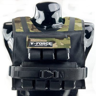 35 lb. V-Force Weighted Vest (Multi-Cam)
