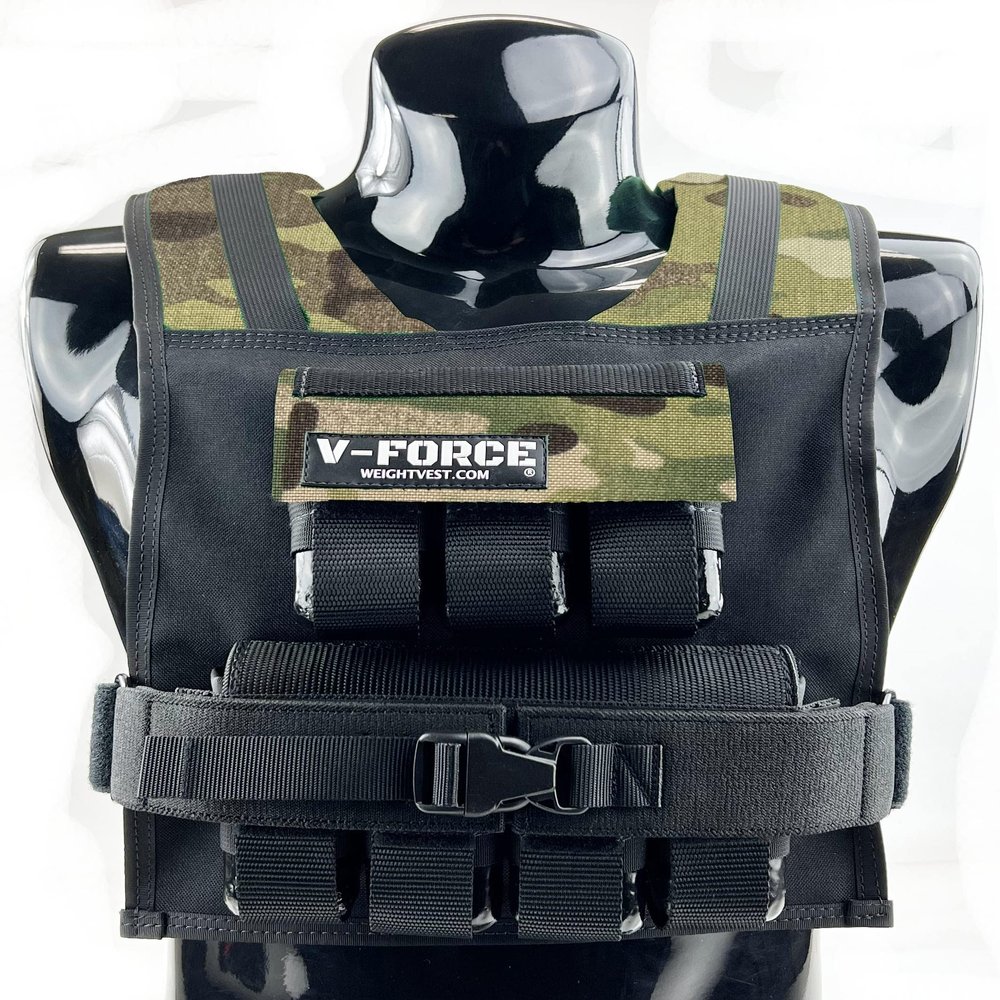 35 lb. V-Force Weighted Vest (Multi-Cam)