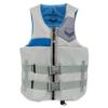 Jetpilot Fleet Neoprene Dual Coast Guard Approved Life Jacket PFD (Silver, S/M) view 1